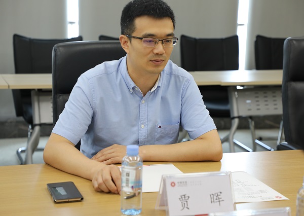 重庆市招商投资局局长贾晖到中国东信参观交流